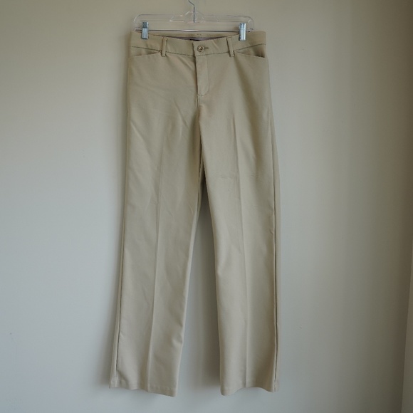 WOMEN'S ULTRA LUX WITH FLEX MOTION REGULAR FIT TROUSER PANT IN BUNGLOW KHAKI - Picture 7 of 8